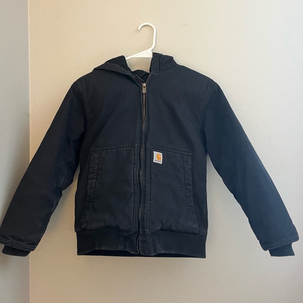 CARHARTT BOYS' FLANNEL QUILT LINED ACTIVE JAC (CHILD/YOUTH)